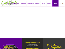 Tablet Screenshot of curbsideministries.com